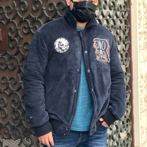 Men’s Handcrafted & Tailored Natural Indigo Jacket - Picture 2 of 4